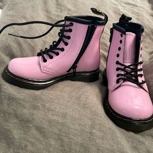 Toddler size US8 1460 Dr Martens boots.